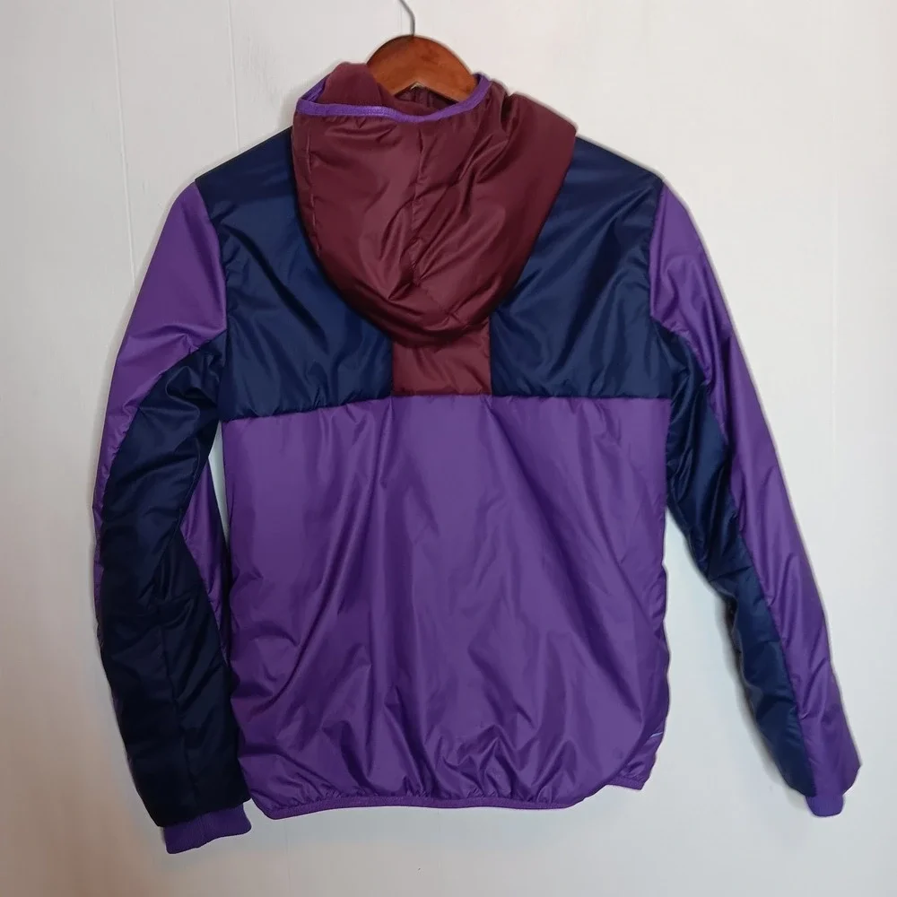 Nike ACG Storm Fit Rope De Dope Jacket L  Purple Navy Maroon Colorblock Outdoor